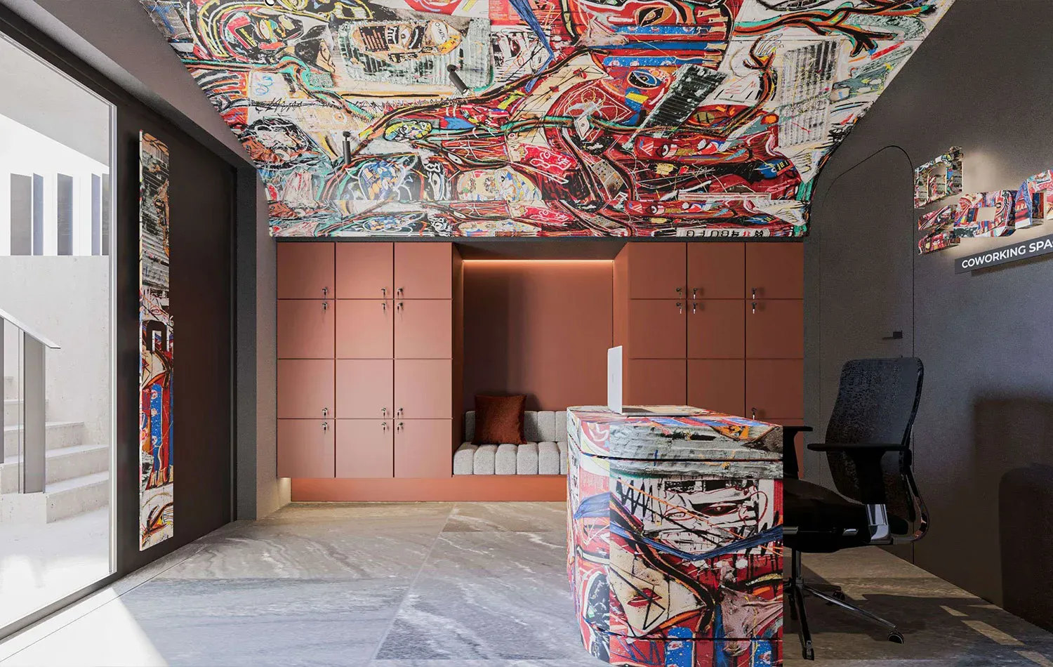 n'Zon coworking space in Myslym Shyri, Tirana 4